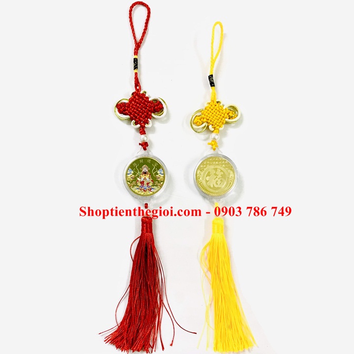 Dây Treo Xu Thần Tài In Màu - SP005201